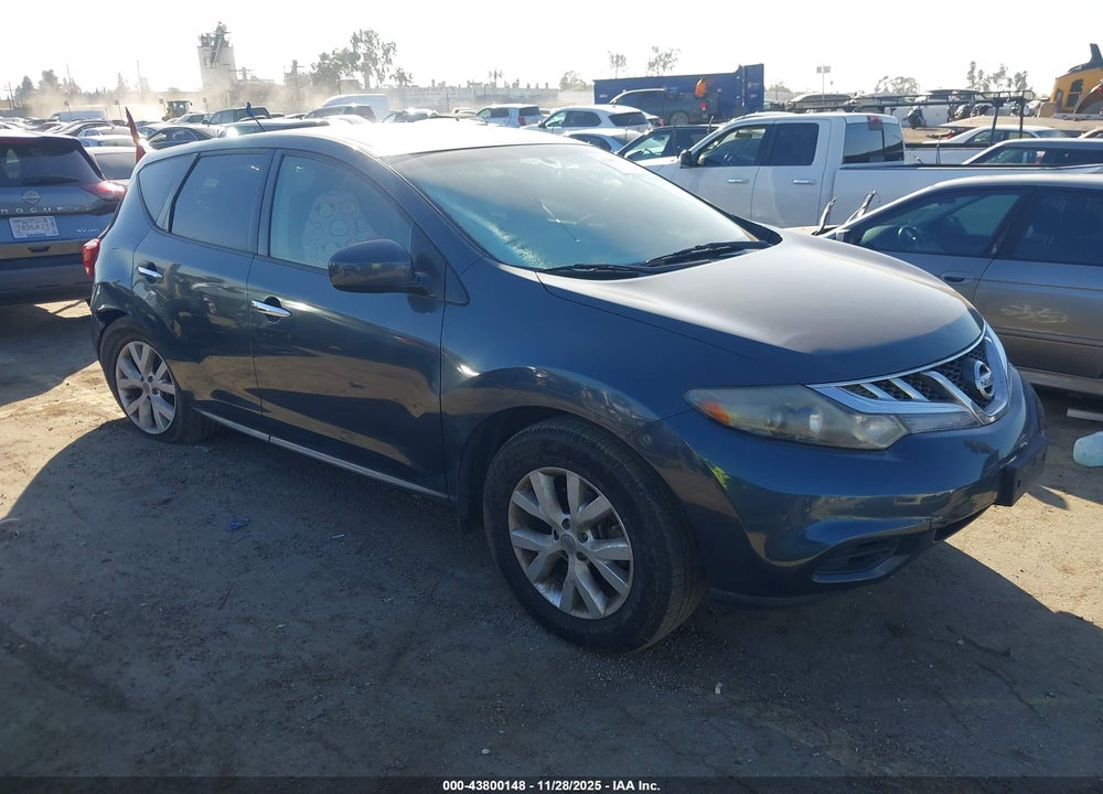 2014 NISSAN MURANO S VIN: JN8AZ1MU0EW420766