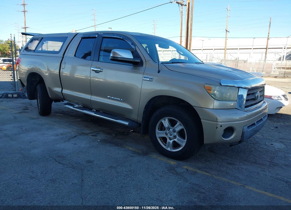 2007 TOYOTA TUNDRA LIMITED 5.7L V8 VIN: 5TBBV581X7S456463