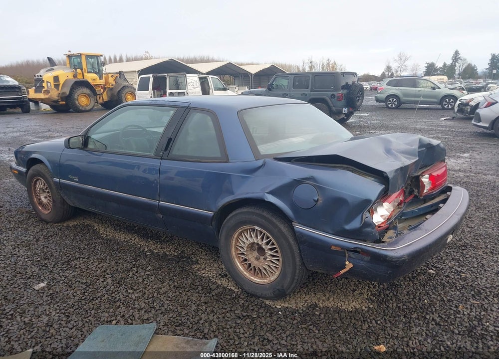 1995 BUICK REGAL CUSTOM/GRAN SPORT VIN: 2G4WB12M1S1462662