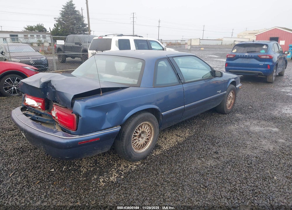 1995 BUICK REGAL CUSTOM/GRAN SPORT VIN: 2G4WB12M1S1462662