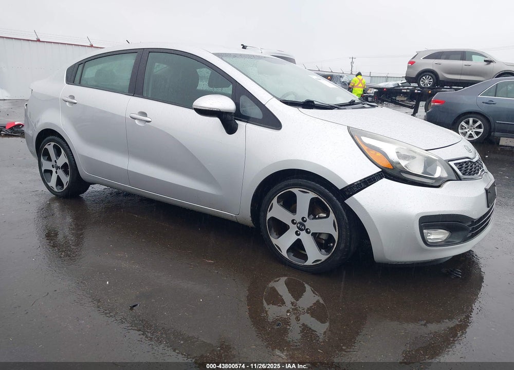 2012 KIA RIO SX VIN: KNADN4A38C6059508