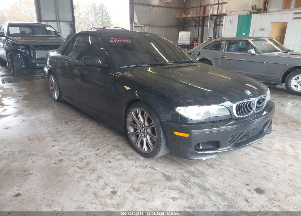 2005 BMW 330CI VIN: WBABW53415PL49599