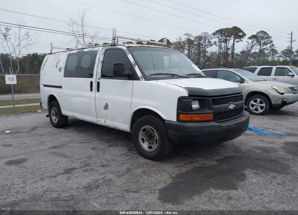 2007 CHEVROLET EXPRESS WORK VAN VIN: 1GCGG25V871198731