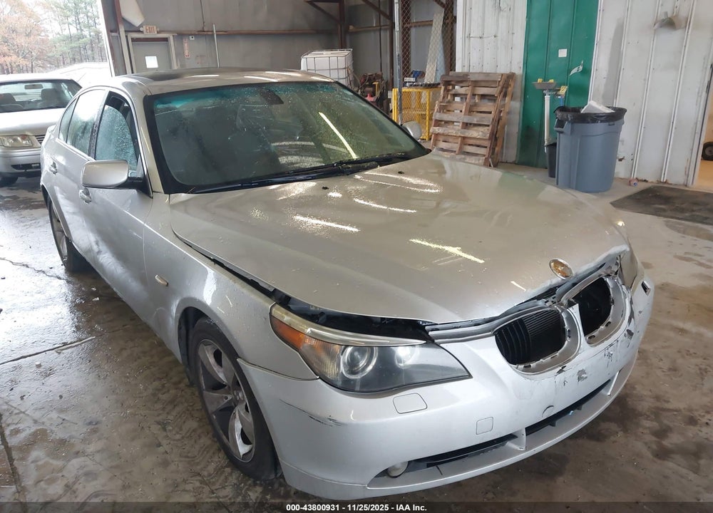 2005 BMW 530I VIN: WBANA73505B814449
