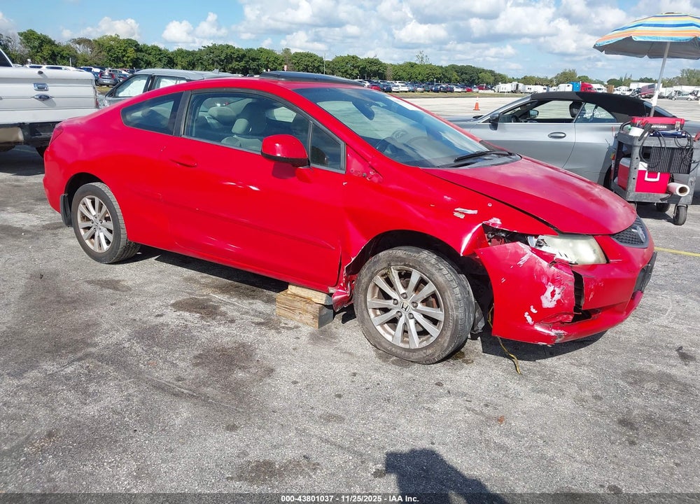 2012 HONDA CIVIC EX VIN: 2HGFG3B89CH502131