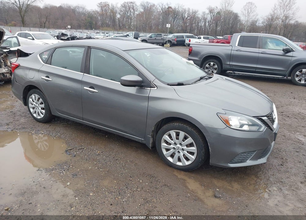2016 NISSAN SENTRA S VIN: 3N1AB7AP1GY274345