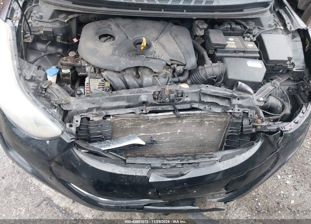2011 HYUNDAI ELANTRA GLS (ULSAN PLANT) VIN: KMHDH4AEXBU106555