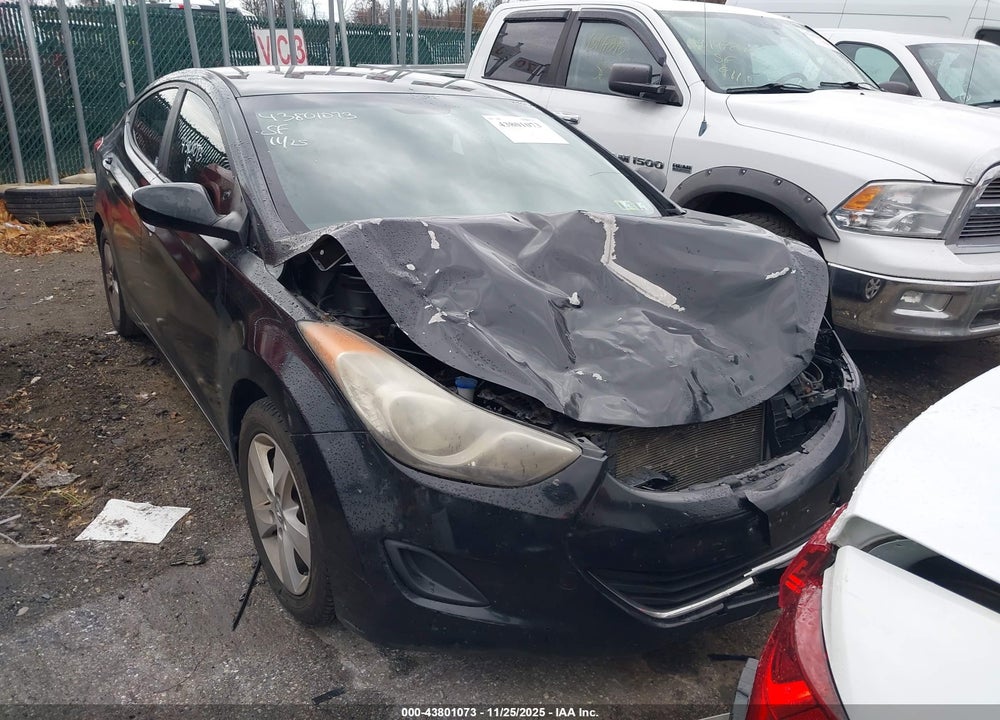 2011 HYUNDAI ELANTRA GLS (ULSAN PLANT) VIN: KMHDH4AEXBU106555