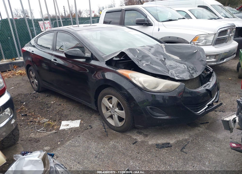 2011 HYUNDAI ELANTRA GLS (ULSAN PLANT) VIN: KMHDH4AEXBU106555