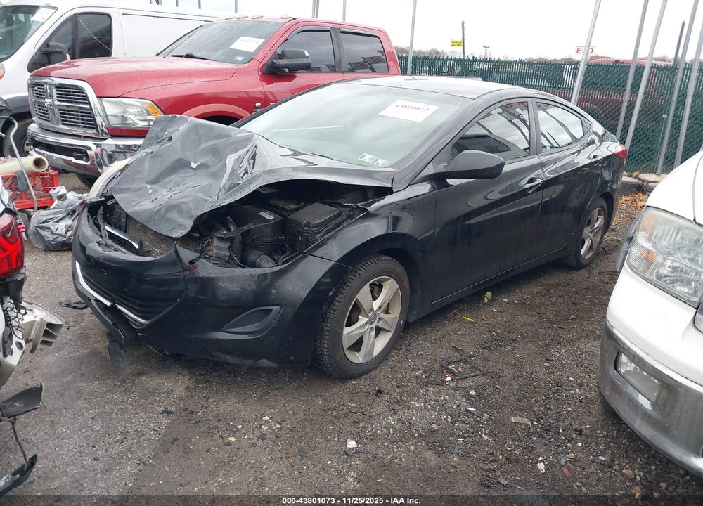2011 HYUNDAI ELANTRA GLS (ULSAN PLANT) VIN: KMHDH4AEXBU106555