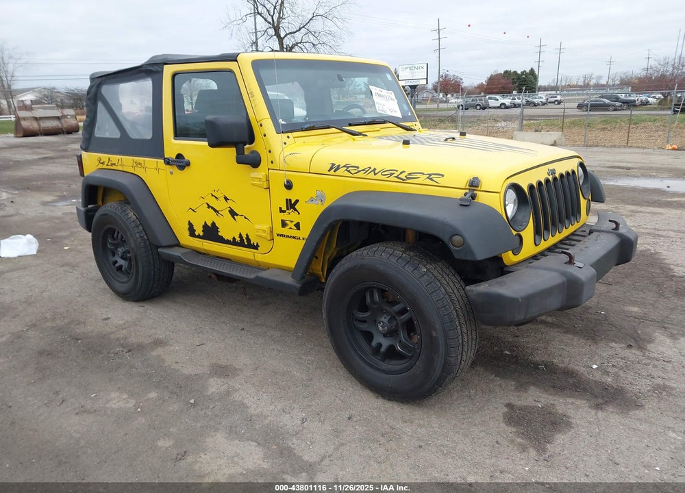 2009 JEEP WRANGLER X VIN: 1J4FA24189L741556