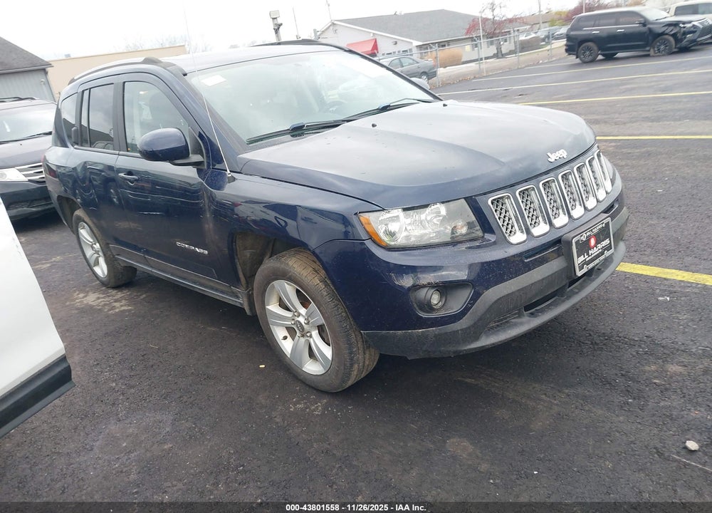 2017 JEEP COMPASS LATITUDE FWD VIN: 1C4NJCEBXHD156162