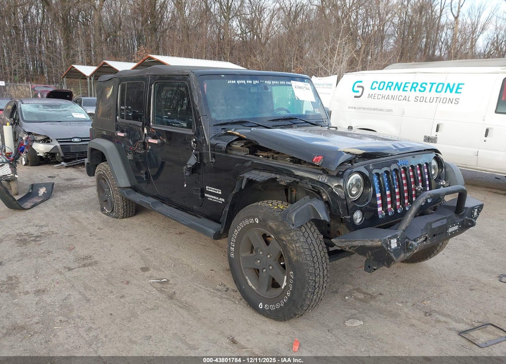 2014 JEEP WRANGLER UNLIMITED SPORT VIN: 1C4BJWDG6EL249957