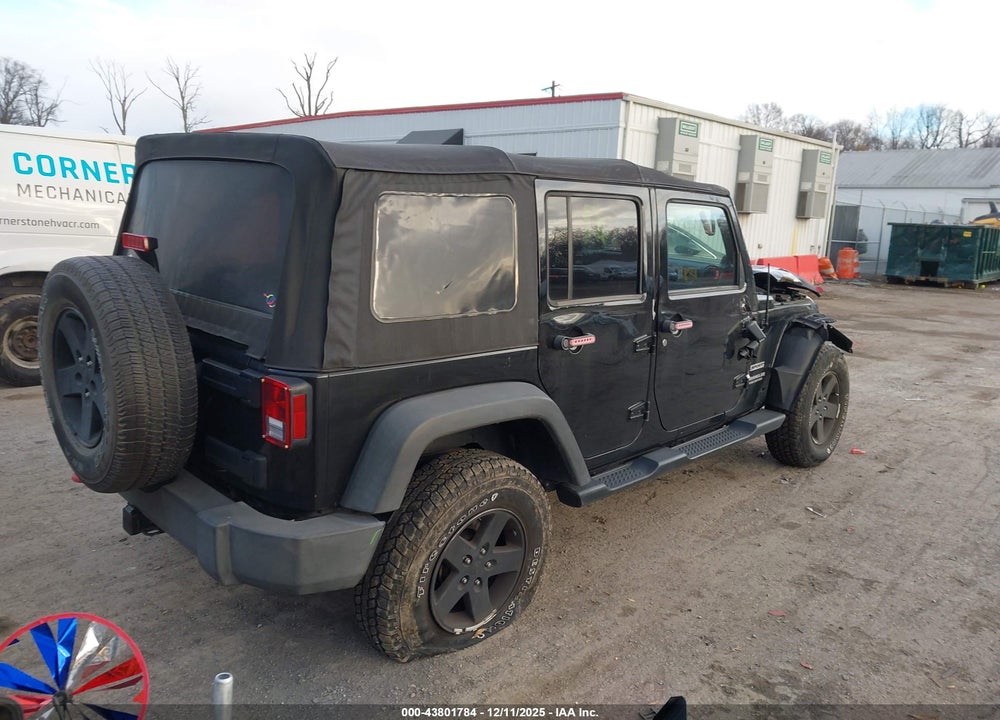 2014 JEEP WRANGLER UNLIMITED SPORT VIN: 1C4BJWDG6EL249957