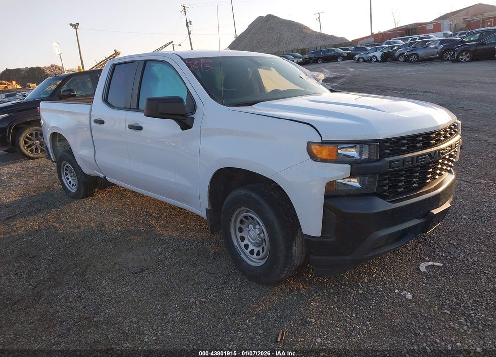 2020 CHEVROLET SILVERADO 1500 2WD  STANDARD BED WT VIN: 1GCRWAEF3LZ290288