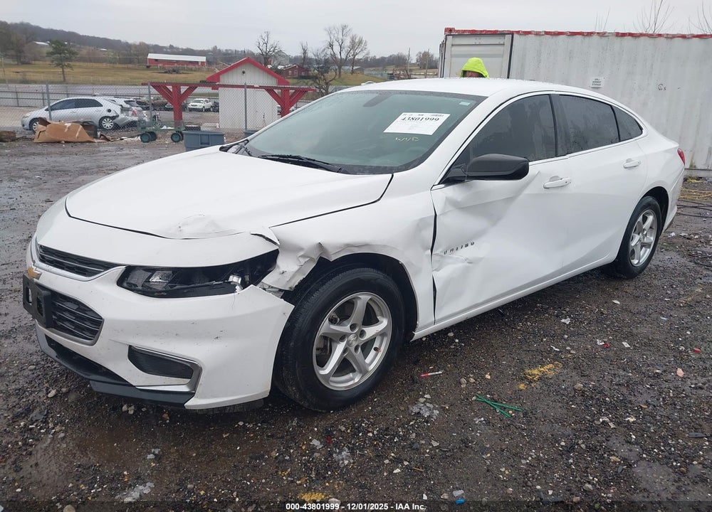 2018 CHEVROLET MALIBU 1LS VIN: 1G1ZB5STXJF228374