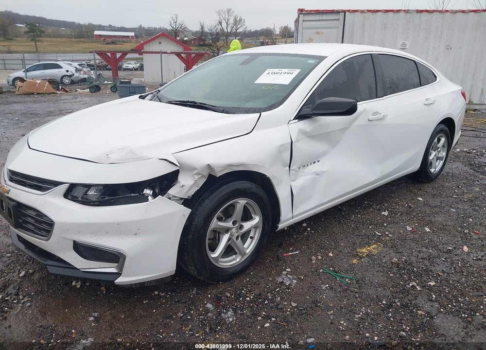 2018 CHEVROLET MALIBU 1LS VIN: 1G1ZB5STXJF228374