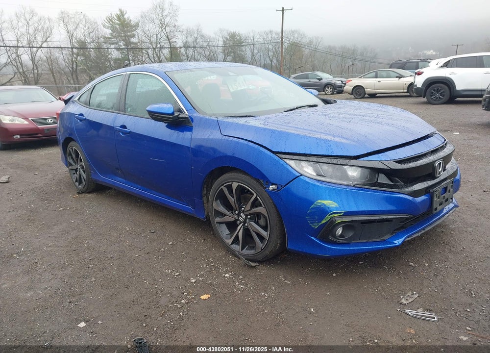 2020 HONDA CIVIC SPORT VIN: 2HGFC2F85LH588490