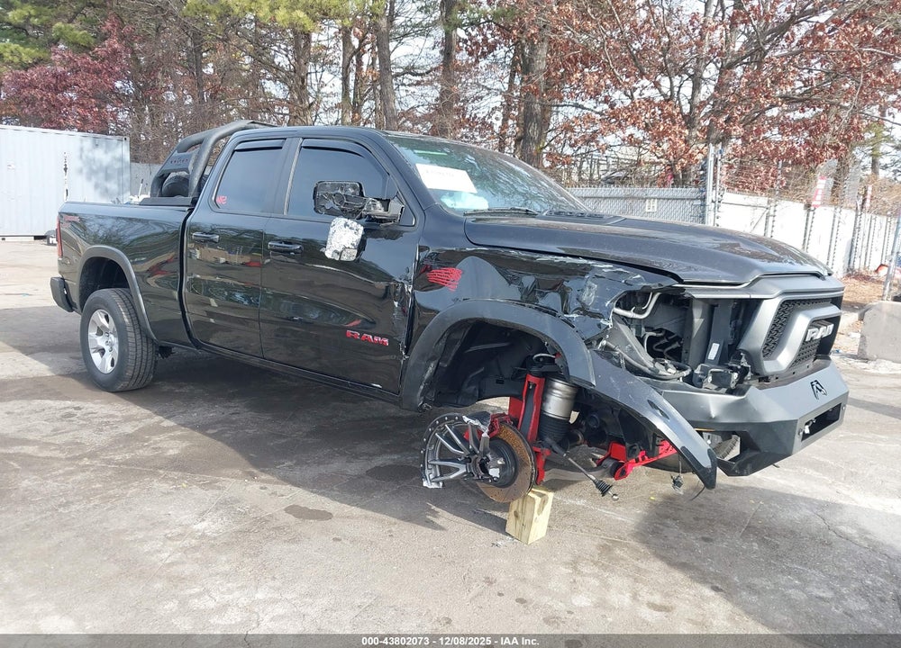 2019 RAM 1500 REBEL  4X4 6'4 BOX VIN: 1C6SRFETXKN671421