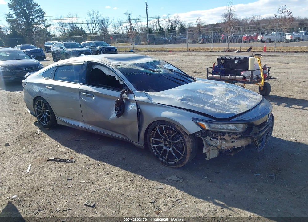 2018 HONDA ACCORD SPORT VIN: 1HGCV1F34JA049768