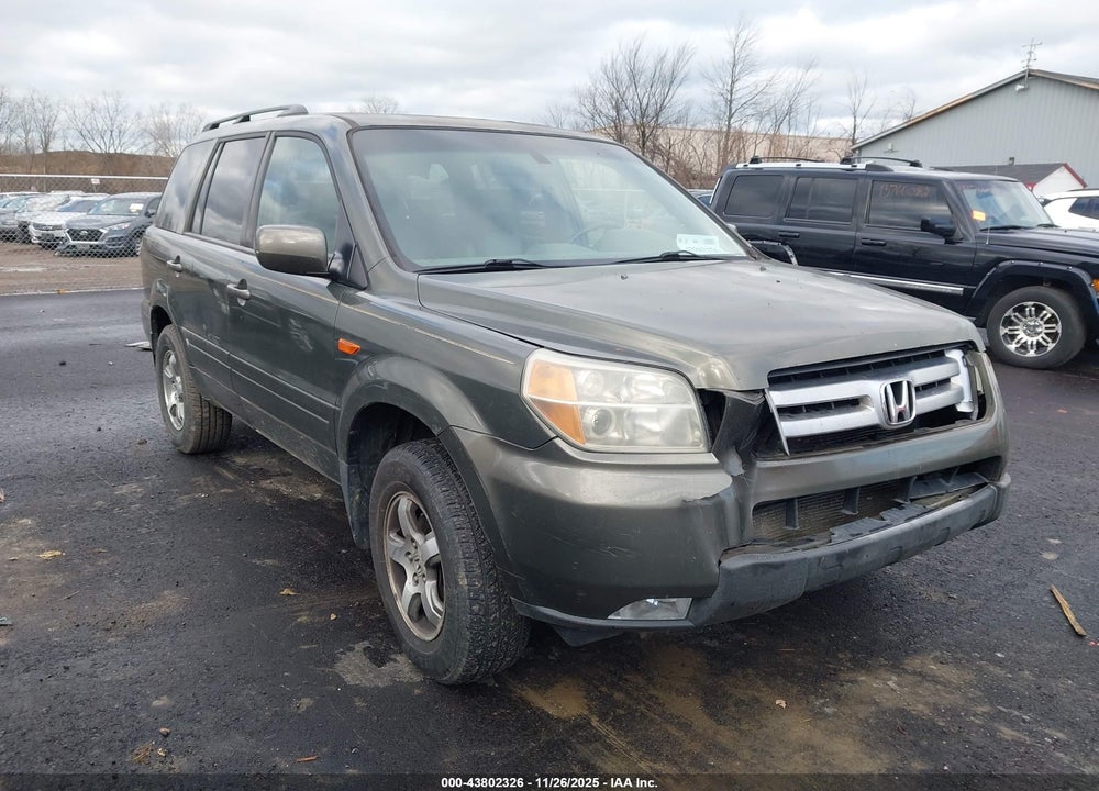 2006 HONDA PILOT EX-L VIN: 2HKYF18566H506371