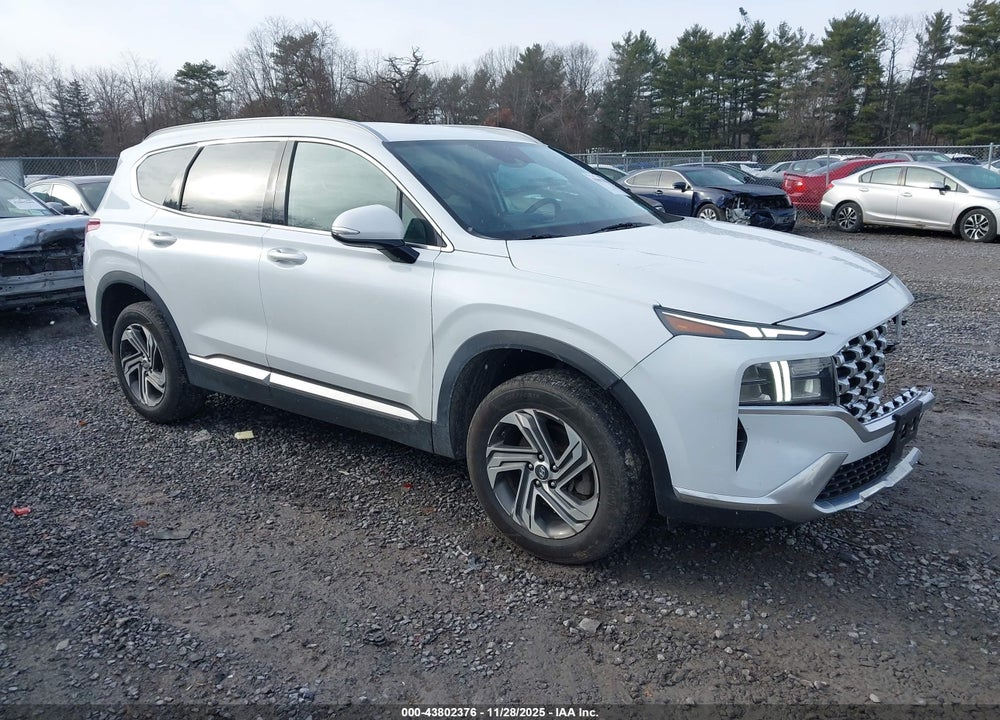 2021 HYUNDAI SANTA FE SEL VIN: 5NMS6DAJ9MH314323