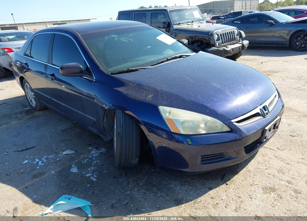 2007 HONDA ACCORD 2.4 SE VIN: 1HGCM56367A158915