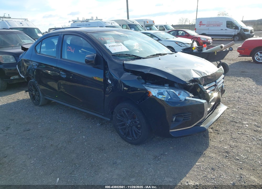 2022 MITSUBISHI MIRAGE G4 BLACK EDITION/ES/LE VIN: ML32FUFJ0NHF09454