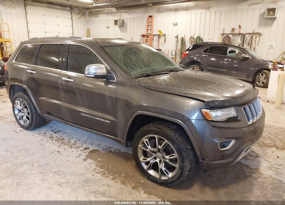 2014 JEEP GRAND CHEROKEE OVERLAND VIN: 1C4RJFCT8EC233014