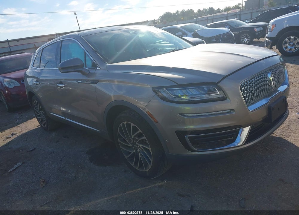 2020 LINCOLN NAUTILUS RESERVE VIN: 2LMPJ8KP9LBL10588