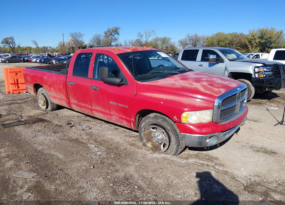 2003 DODGE RAM 3500 SLT/LARAMIE/ST VIN: 3D7LA38C33G709957