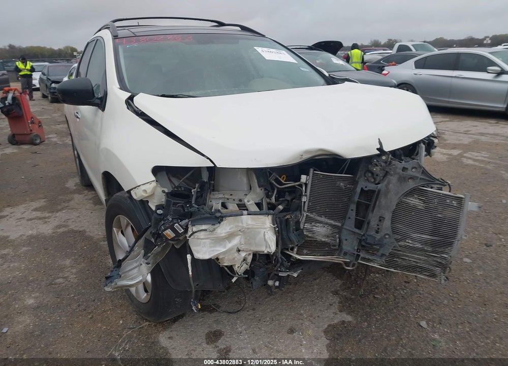2010 NISSAN MURANO SL VIN: JN8AZ1MU9AW007934