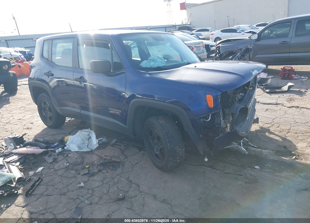 2017 JEEP RENEGADE SPORT 4X4 VIN: ZACCJBAB8HPG08988