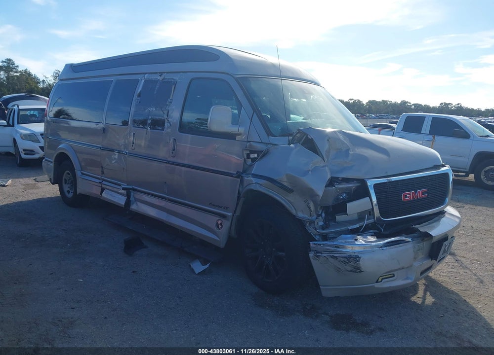 2021 GMC SAVANA CARGO RWD 3500 EXTENDED WHEELBASE LS VIN: 1GJZ7NF72M1299648