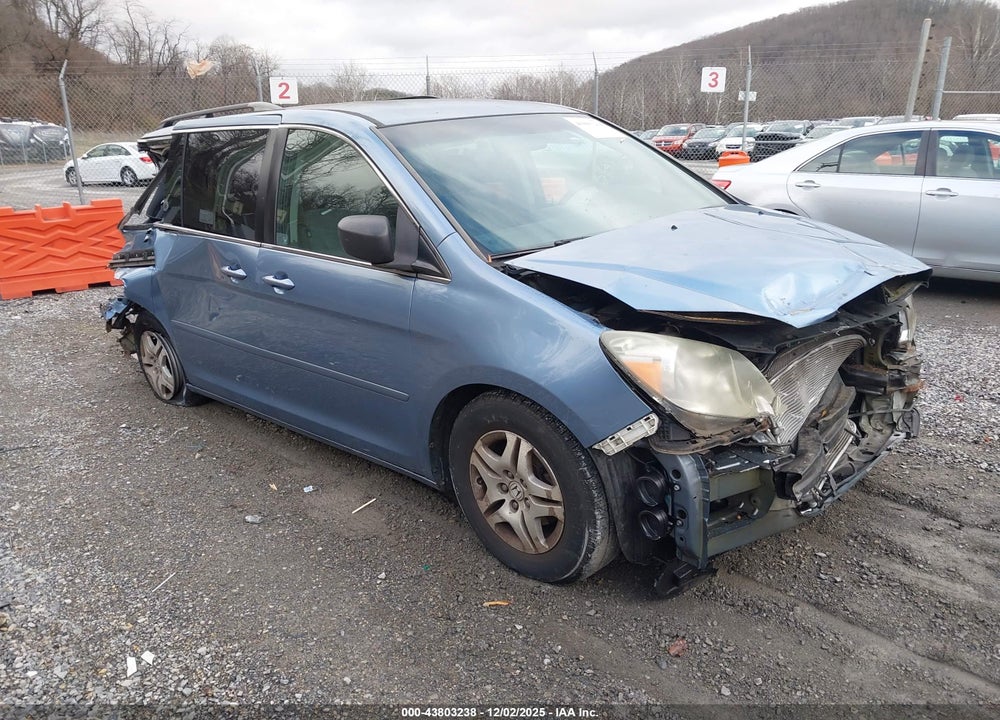2007 HONDA ODYSSEY EX VIN: 5FNRL38487B075869