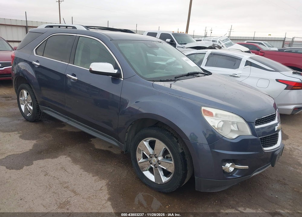 2013 CHEVROLET EQUINOX LTZ VIN: 2GNALFEK8D6280599