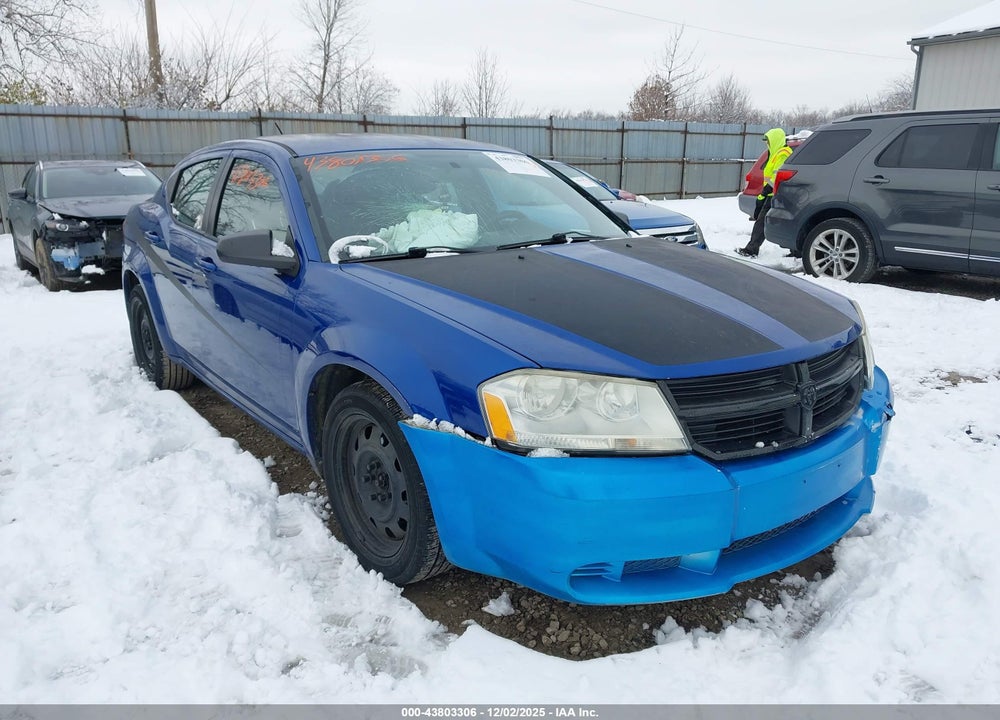 2013 DODGE AVENGER SE VIN: 1C3CDZAB8DN598843