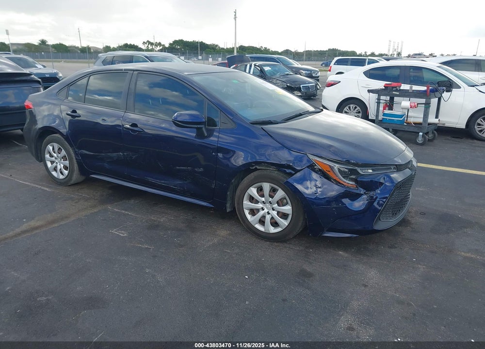 2022 TOYOTA COROLLA LE VIN: JTDEPMAE6NJ203916