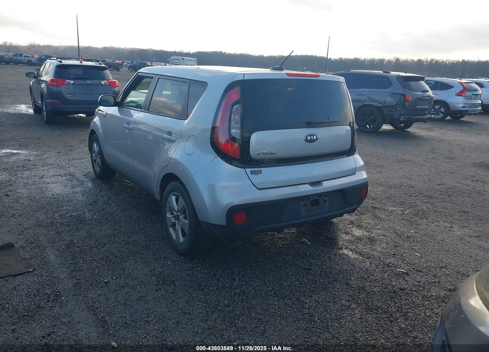2018 KIA SOUL VIN: KNDJN2A29J7564689