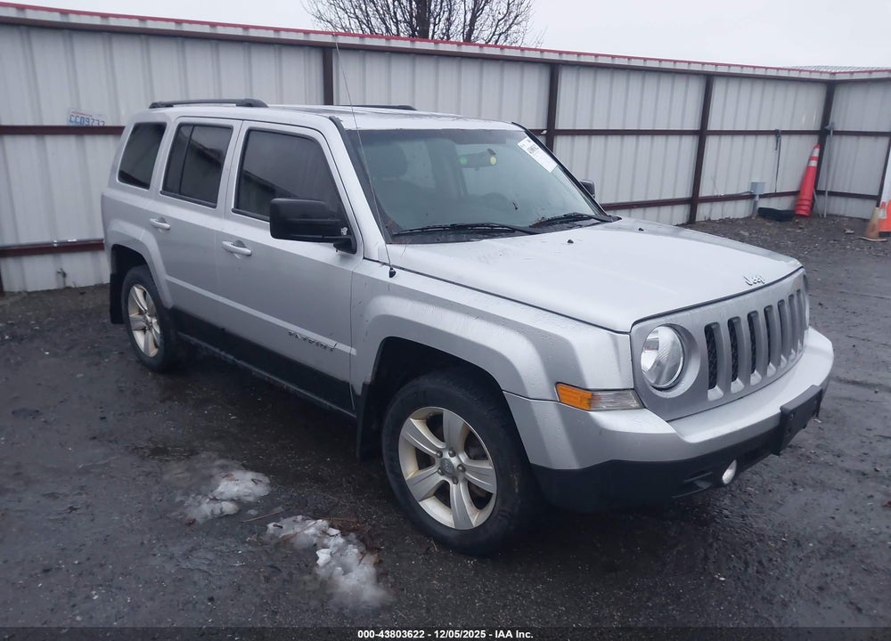 2012 JEEP PATRIOT LATITUDE VIN: 1C4NJRFB1CD689737