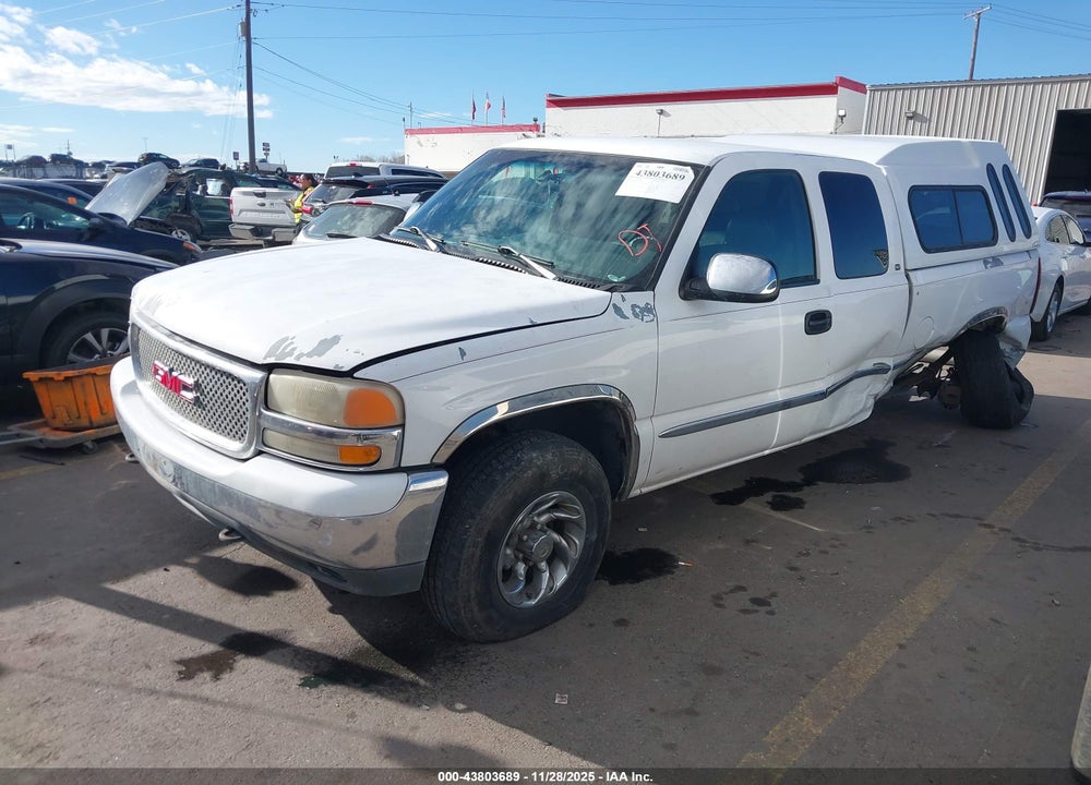 1999 GMC SIERRA 1500 SLE VIN: 2GTEK19T7X1532122