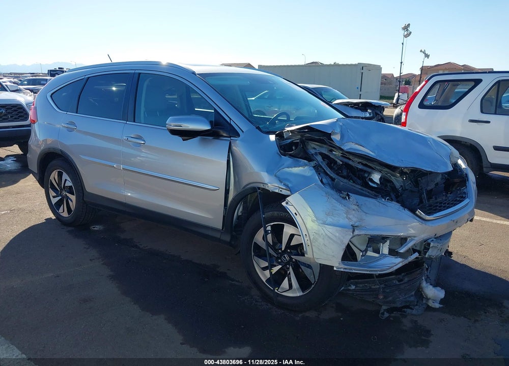 2015 HONDA CR-V TOURING VIN: 5J6RM4H98FL122676