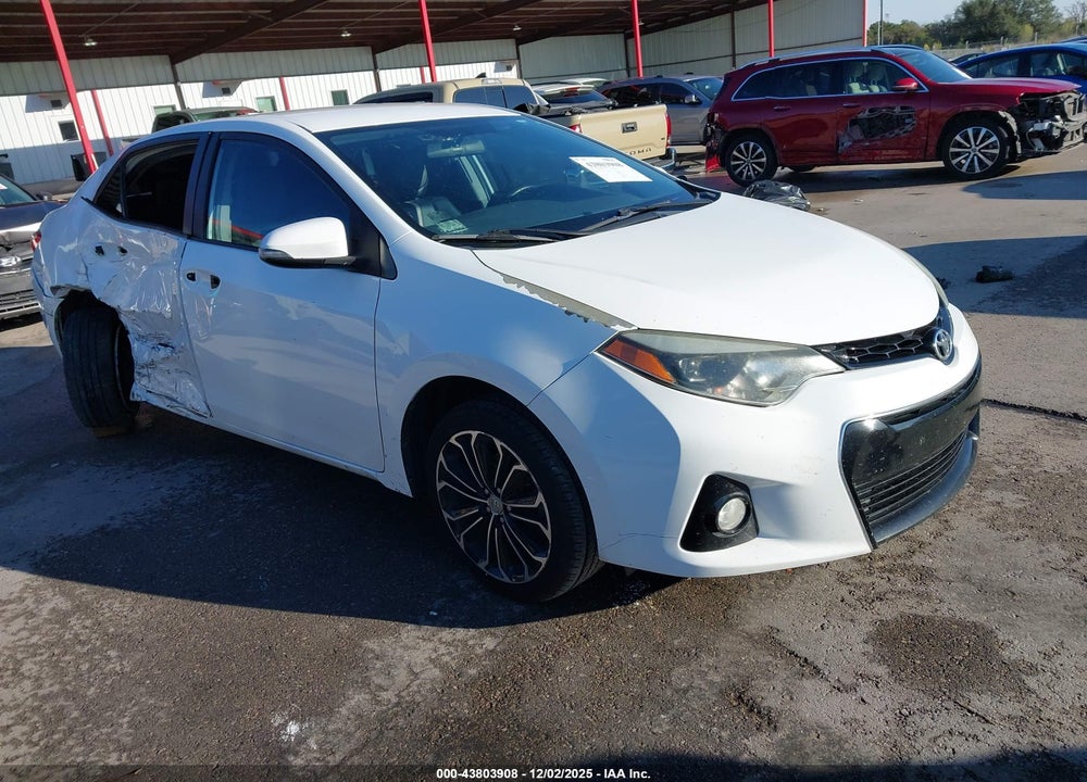 2016 TOYOTA COROLLA S PLUS VIN: 5YFBURHE7GP434370