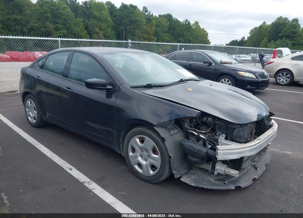 2016 DODGE DART SE VIN: 1C3CDFAA8GD644641