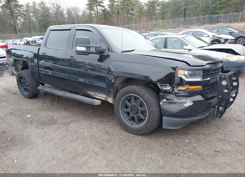 2018 CHEVROLET SILVERADO 1500 CUSTOM VIN: 3GCUKPEH9JG486730