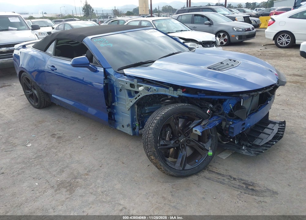 2024 CHEVROLET CAMARO RWD  2SS VIN: 1G1FH3D74R0118232