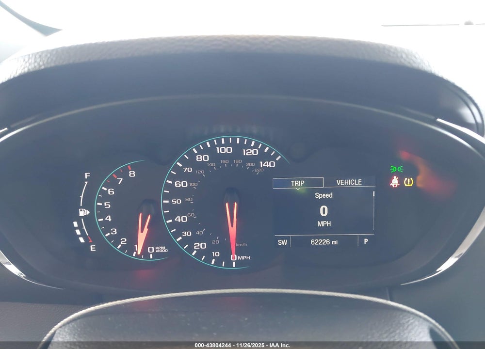 2017 CHEVROLET TRAX LT VIN: KL7CJLSB5HB119511