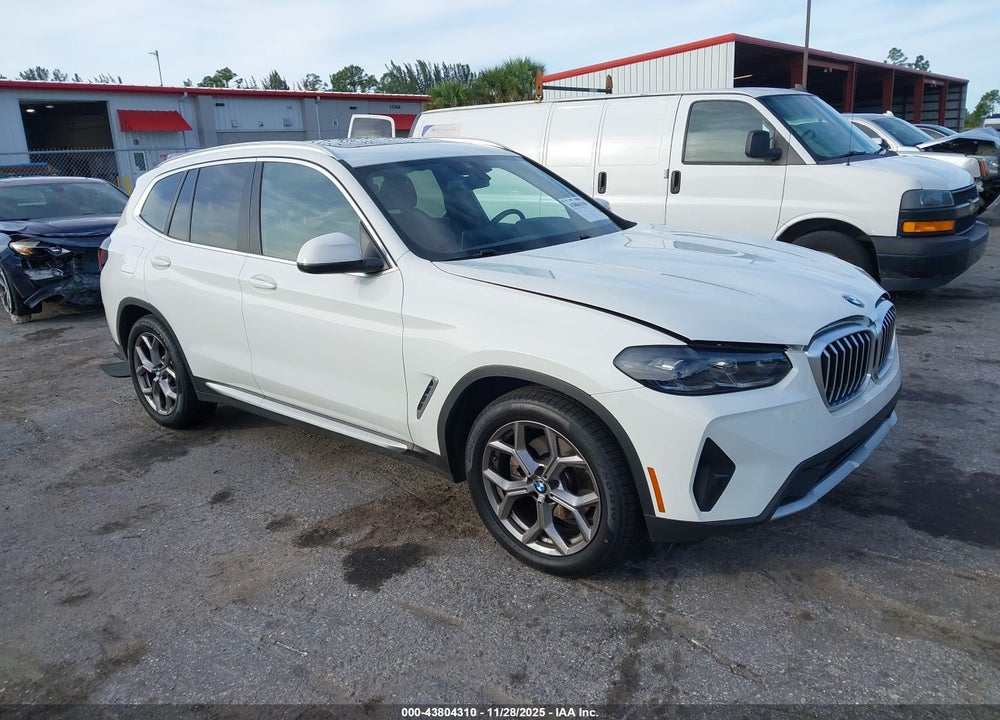2022 BMW X3 SDRIVE30I VIN: 5UX43DP00N9K45727