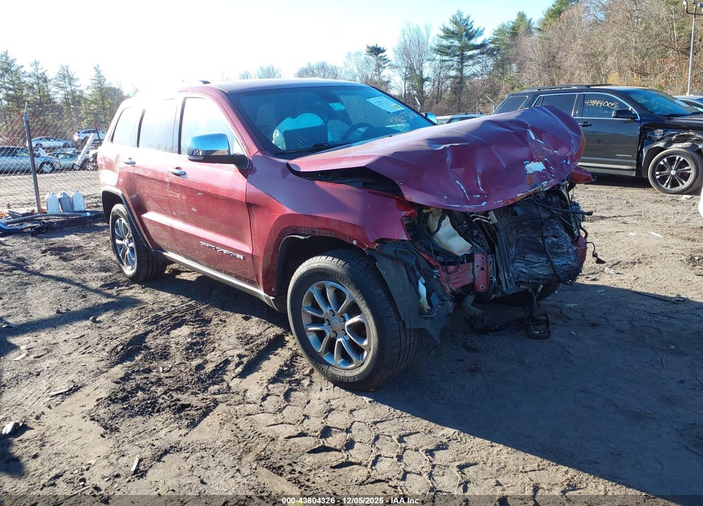 2015 JEEP GRAND CHEROKEE LIMITED VIN: 1C4RJFBG5FC233980