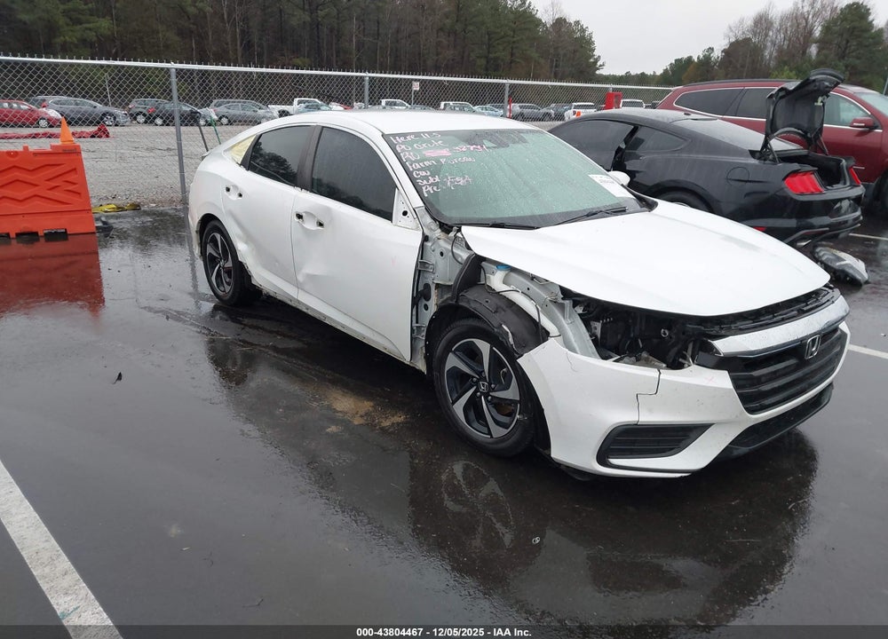 2022 HONDA INSIGHT EX VIN: 19XZE4F50NE008956